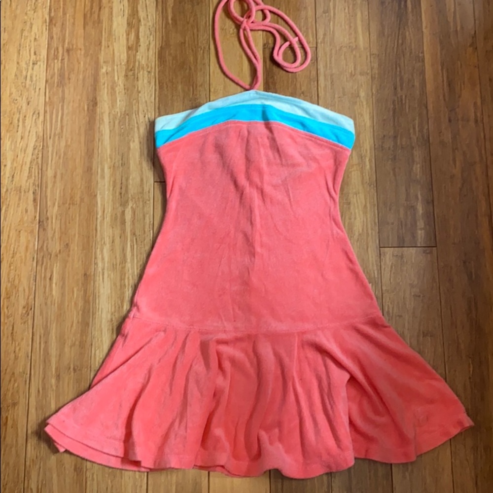 halter towel dress/cover up